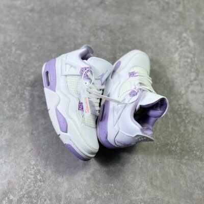 Nike SB x Air Jordan AJ4 White Purple