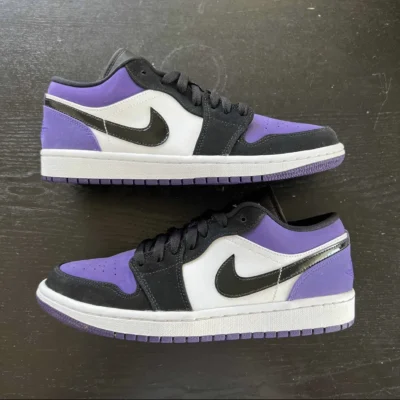 Air Jordan 1 Low Court Purple